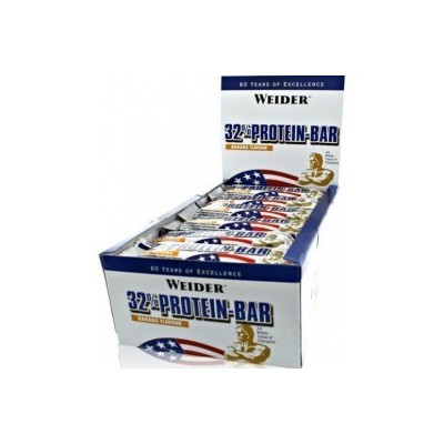 Comprar Barritas de Proteína WEIDER - 32% PROTEIN BAR 24*60 GR marca Weider. Precio 50,16 € Comprar Barritas de Proteína WEIDER - 32% PROTEIN BAR 24*60 GR marca Weider. Precio 50,16 €