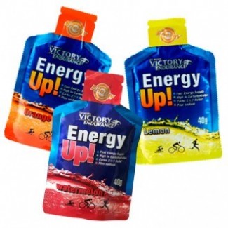 Comprar Geles Energéticos VICTORY ENDURANCE - ENERGY UP 24 GELES * 40 GR marca Victory Endurance. Precio 26,40 €