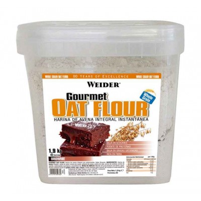 Comprar Inicio WEIDER - OAT FLOUR - HARINA DE AVENA 1.9 KG marca Weider. Precio 10,99 €